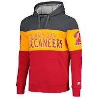 Sweat à capuche Starter rouge/orange Tampa Bay Buccaneers Extreme pour homme
