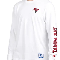 Men's Starter Red/White Tampa Bay Buccaneers Short Sleeve & Long T-Shirt Combo Pack