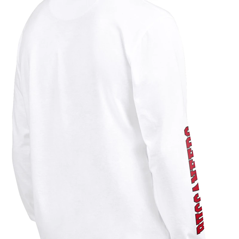 Men's Starter Red/White Tampa Bay Buccaneers Short Sleeve & Long T-Shirt Combo Pack