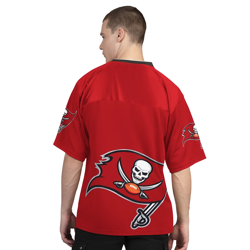 Men's Starter Red/White Tampa Bay Buccaneers Short Sleeve & Long T-Shirt Combo Pack