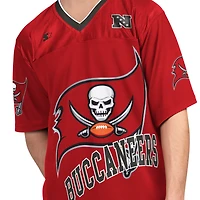 Pack de t-shirts à manches courtes et longues Starter rouge blanc pour homme, Tampa Bay Buccaneers