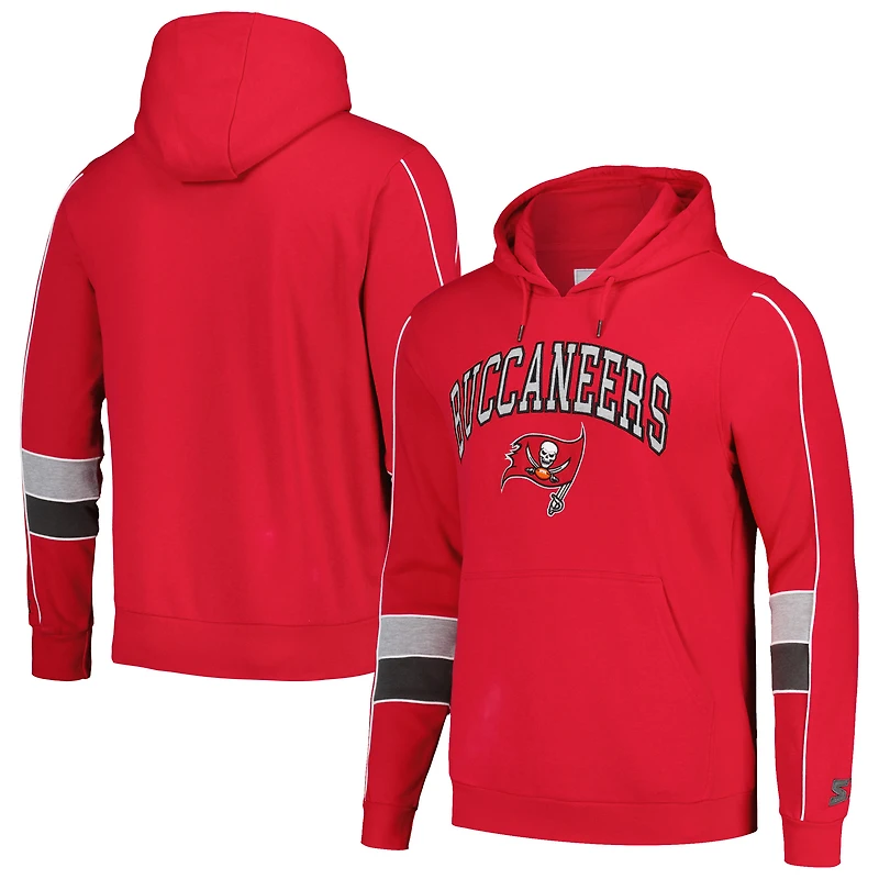 Sweat à capuche pour hommes Starter Red Tampa Bay Buccaneers Captain