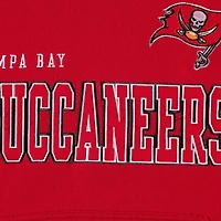 Sweat à capuche raglan Starter Red Tampa Bay Buccaneers Draft Fleece pour homme