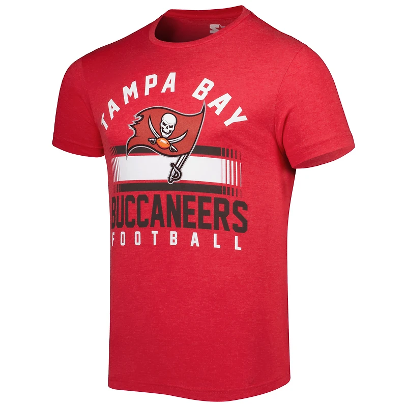 T-shirt Starter Red Tampa Bay Buccaneers Prime Time pour homme
