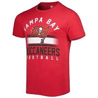 T-shirt Starter Red Tampa Bay Buccaneers Prime Time pour homme