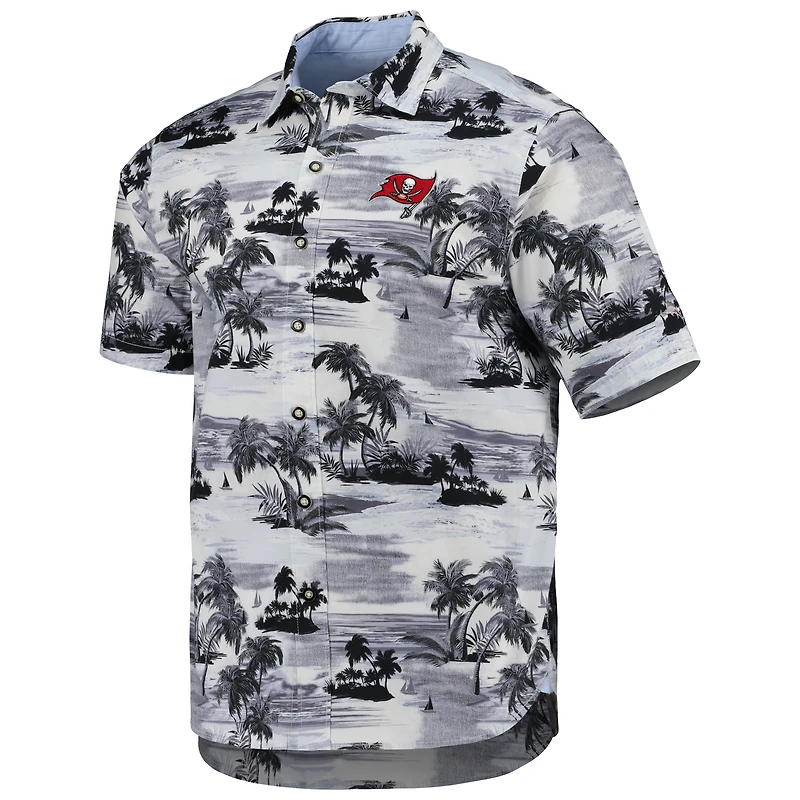 Chemise boutonnée Tommy Bahama Tampa Bay Buccaneers Sport Tropical Horizons pour homme