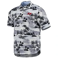 Chemise boutonnée Tommy Bahama Tampa Bay Buccaneers Sport Tropical Horizons pour homme