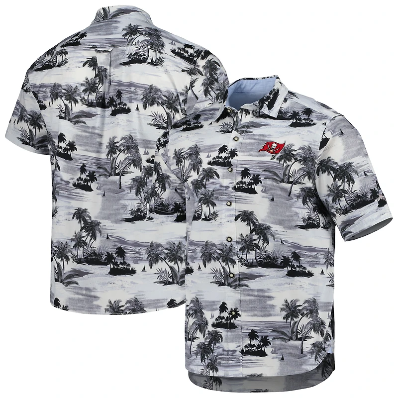 Chemise boutonnée Tommy Bahama Tampa Bay Buccaneers Sport Tropical Horizons pour homme