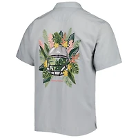 Chemise boutonnée pour homme Tommy Bahama Tampa Bay Buccaneers Coconut Point Frondly Fan Camp IslandZone