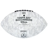 Mike Alstott Tampa Bay Buccaneers Autographed 2024 Salute To Service Wilson Football 