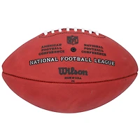 Ballon de football Wilson Duke dédicacé par Mike Alstott des Tampa Bay Buccaneers