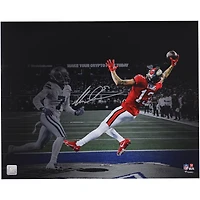 Mike Evans Tampa Bay Buccaneers Autographed 16" x 20" One Handed Catch Spotlight Photograph