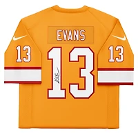 Mike Evans Tampa Bay Buccaneers Autographed Orange Throwback Nike Vapor F.U.S.E. Limited Jersey