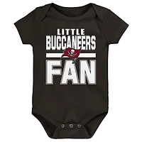 Newborn Outerstuff Tampa Bay Buccaneers Little Tike 3-Piece Bodysuit Set