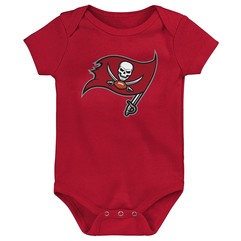 Ensemble 3 pièces pour nouveau-né Outerstuff Tampa Bay Buccaneers Little Tike