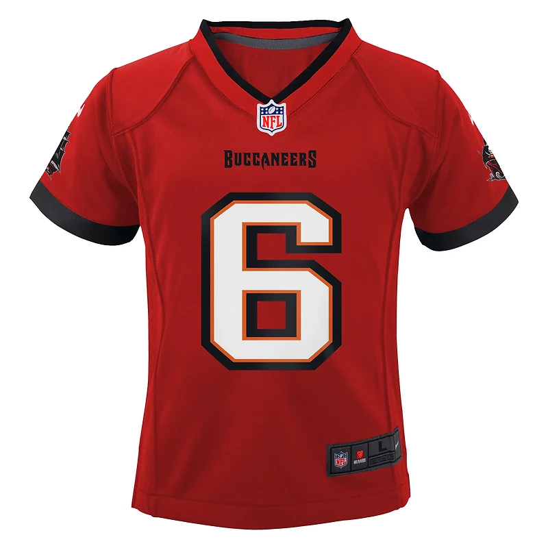 Preschool Nike Baker Mayfield Red Tampa Bay Buccaneers Team Player Game Jersey