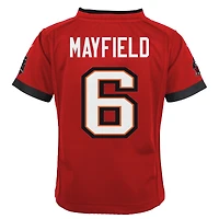 Preschool Nike Baker Mayfield Red Tampa Bay Buccaneers Team Player Game Jersey