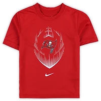 Preschool Nike  Red Tampa Bay Buccaneers Legend Icon Performance T-Shirt