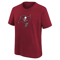 Preschool Nike Red Tampa Bay Buccaneers Team Wordmark T-Shirt