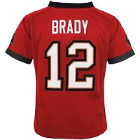 Preschool Nike Tom Brady Red Tampa Bay Buccaneers Game - Jersey