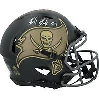Rob Gronkowski Tampa Bay Buccaneers Autographed Riddell 2025 Salute To Service Speed Authentic Helmet
