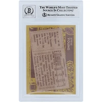 V106832 Bucs Steve Young Tampa Bay Buccaneers Carte recrue autographiée Topps 1986 #374 Beckett Fanatics Witnessed Authenticated 6.5/10 avec inscription "HOF 2005" Steve Young AUT TPP TRADING CARDS 45666 AUTTRC CA01F06939 #22