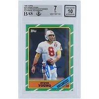 V106832 Bucs Steve Young Tampa Bay Buccaneers Autographié 1986 Topps #374 Beckett Fanatics Witnessed Authentifié 7/10 Rookie Card Steve Young AUT TPP TRADING CARDS 45666 AUTTRC CA01F06948 #31