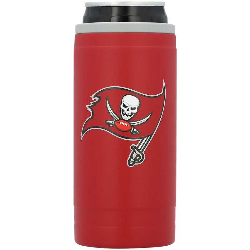 Boucaniers de Tampa Bay 12 oz. Flipside Powdercoat Slim Refroidisseur de canettes