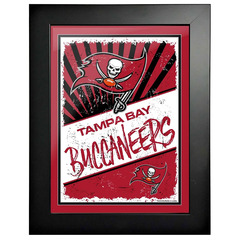 Tampa Bay Buccaneers - Art encadré impression classique 12''x 16''