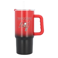 Verre à vin en acier inoxydable ombré de 24 oz des Buccaneers de Tampa Bay