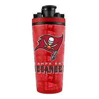 Bouteille shaker en acier inoxydable 4D de 26 oz des Buccaneers de Tampa Bay