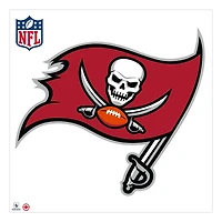 Tampa Bay Buccaneers - Sticker mural repositionnable 36'' x 36''