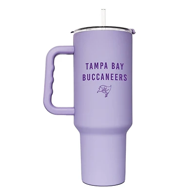 Boucaniers de Tampa Bay 40oz. Gobelet doux au toucher lavande