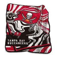 Tampa Bay Buccaneers Couverture tourbillonnante Raschel 50 po x 60 po