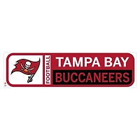 Tampa Bay Buccaneers - Sticker mural de repositionnement d'équipe 90'' x 23''