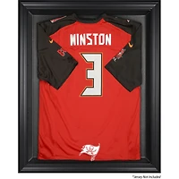 Vitrine de présentation encadrée noire pour maillot des Buccaneers de Tampa Bay