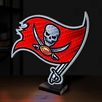 Lampe LED Infinity avec logo des Buccaneers de Tampa Bay