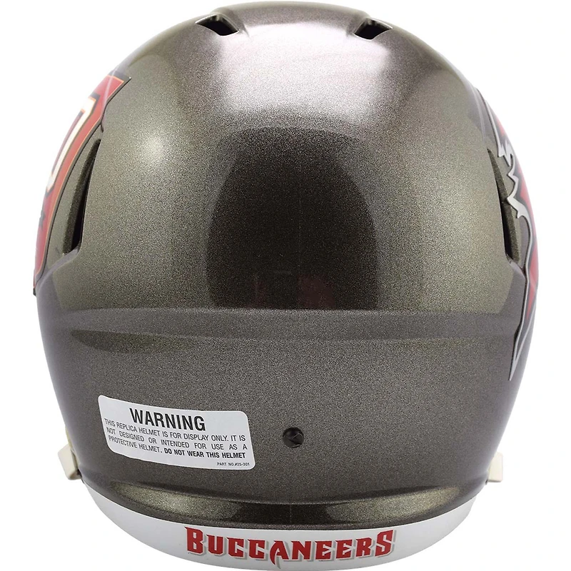 Réplique du casque Riddell Speed des Buccaneers de Tampa Bay, 50e anniversaire