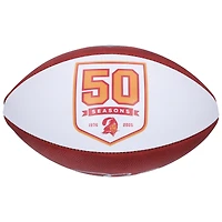 Tom Brady Tampa Bay Buccaneers Autographed 50th Season Retro Wilson Football  
