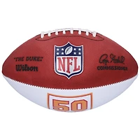 Tom Brady Tampa Bay Buccaneers Autographed 50th Season Retro Wilson Football  