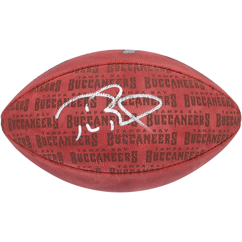 Tom Brady Tampa Bay Buccaneers Autographed Duke Showcase Football
