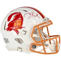 Tom Brady Tampa Bay Buccaneers Autographed Riddell 1976-1996 Throwback Logo Speed Authentic Helmet