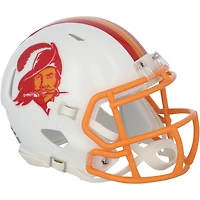 Casque rétro Riddell Speed ​​Mini autographié par Tom Brady des Tampa Bay Buccaneers pour la 50e saison