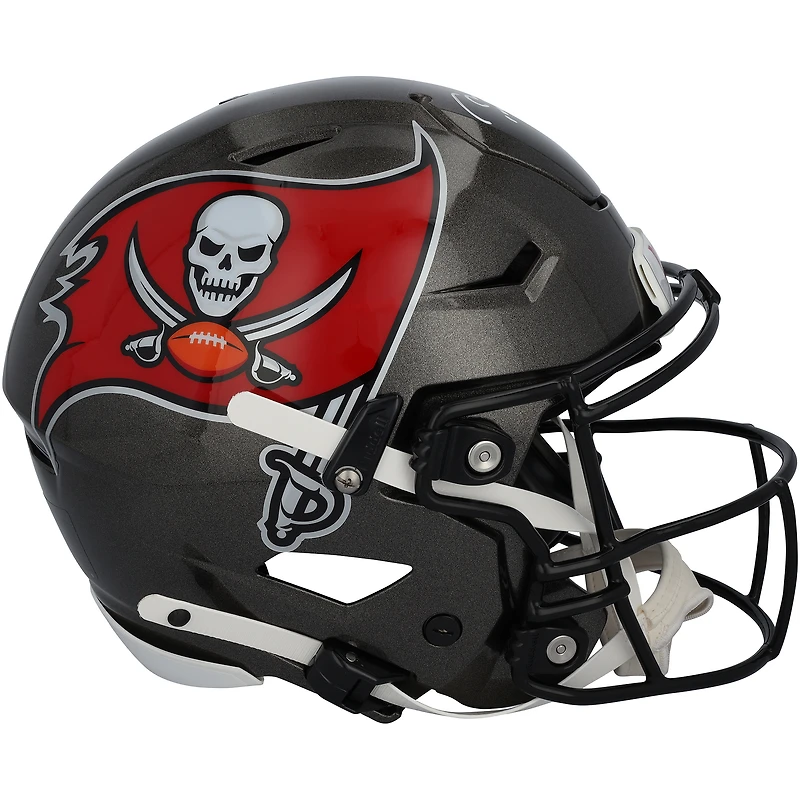 Tom Brady Tampa Bay Buccaneers Autographed Riddell Speed Flex Authentic Helmet