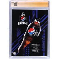 Tom Brady Tampa Bay Buccaneers Autographed Super Bowl LV CGC Authenticated Program from February 7