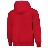 Unisex Dunbrooke  Red Tampa Bay Buccaneers Defender Quarter-Zip Hoodie