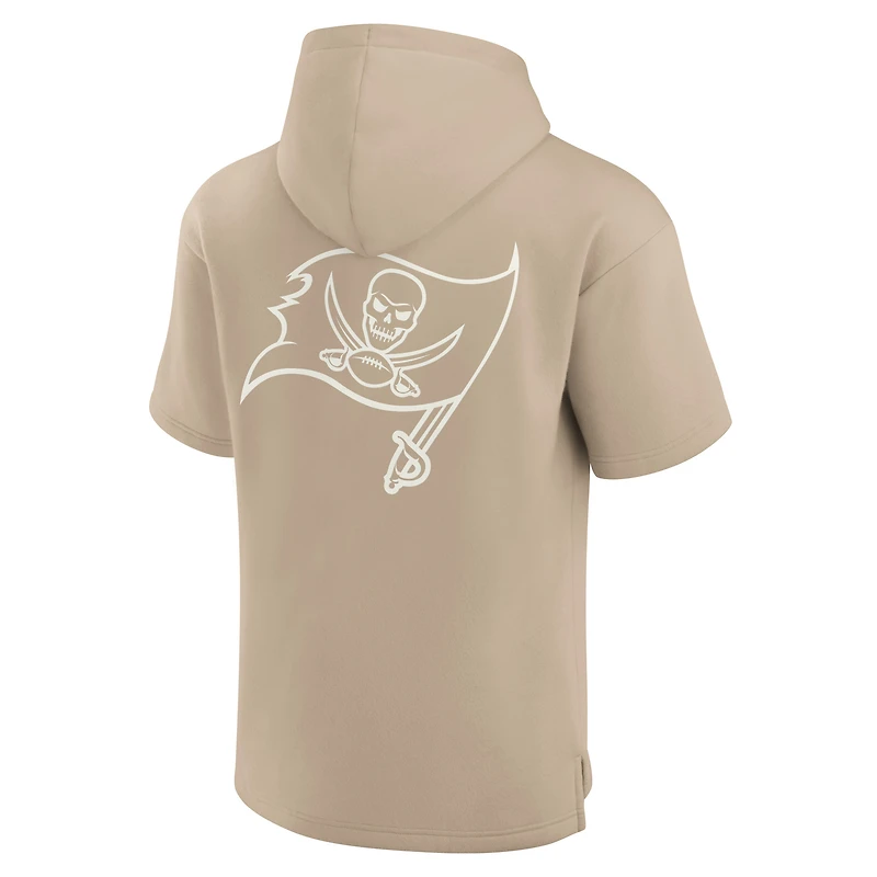 Sweat à capuche unisexe Fanatics Kaki Tampa Bay Buccaneers Elements en polaire super douce manches courtes