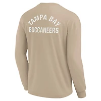 T-shirt unisexe Fanatics kaki Tampa Bay Buccaneers Elements super doux à manches longues