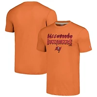 T-shirt unisexe orange hommage aux Buccaneers de Tampa Bay en langue des signes américaine