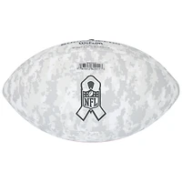 Warren Sapp Tampa Bay Buccaneers Autographed 2024 Salute To Service Wilson Football